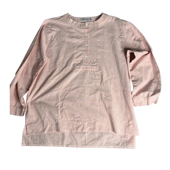 Misslook Pink White Boyfriend Tunic High Low‎ Shirt 3XL - Picture 4 of 7